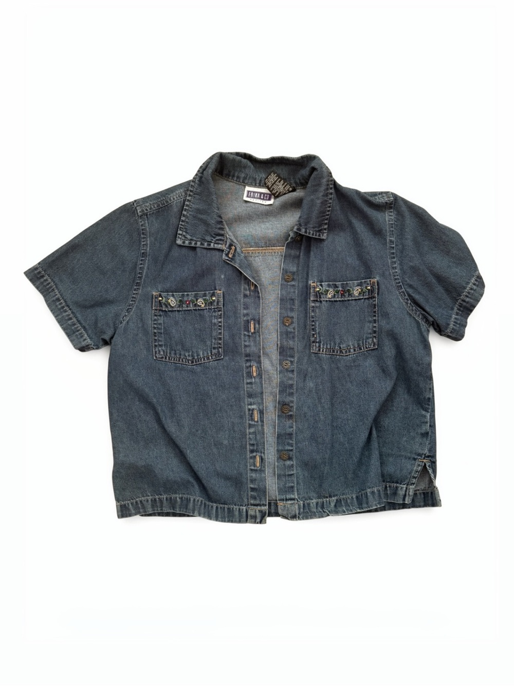 Vintage denim button up